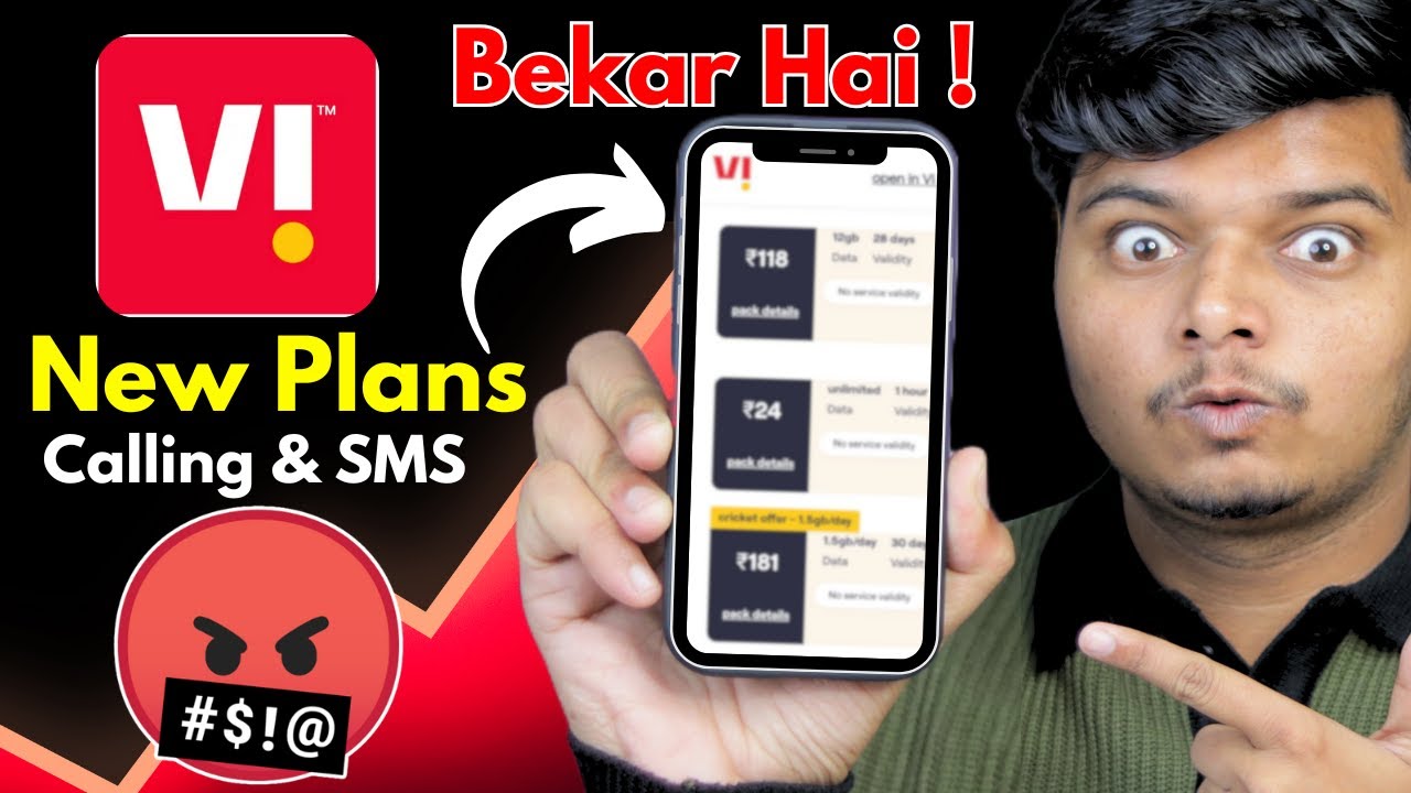 Vi Just Launched NEW Only Calling Recharge Plans (2025)
