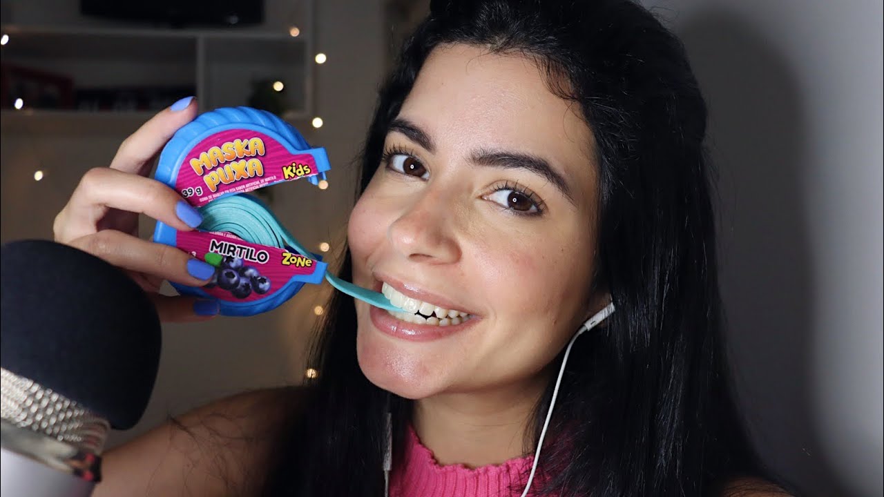 ASMR MASCANDO CHICLETE