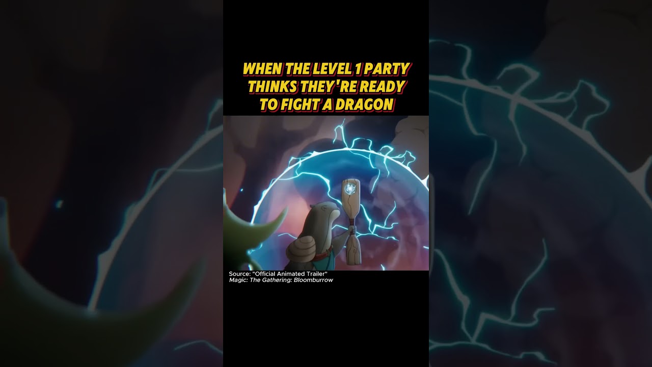 level 1 party vs. dragon #dnd #dndmemes #dungeonsanddragons #dnd5e #DNDtiktok #TTRPG