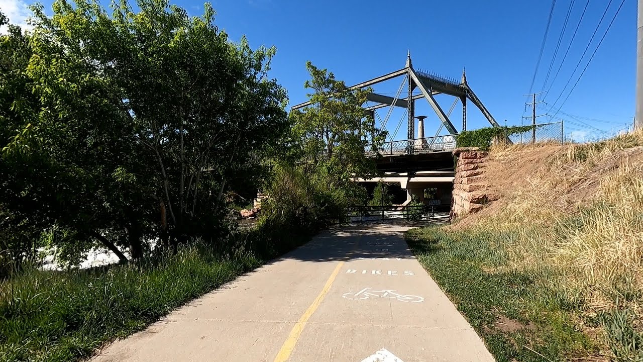 Downtown Denver: South Platte River ride