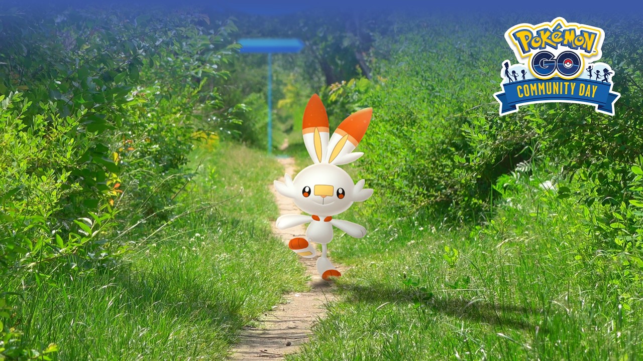 Scorbunny will be featured during March Community Day