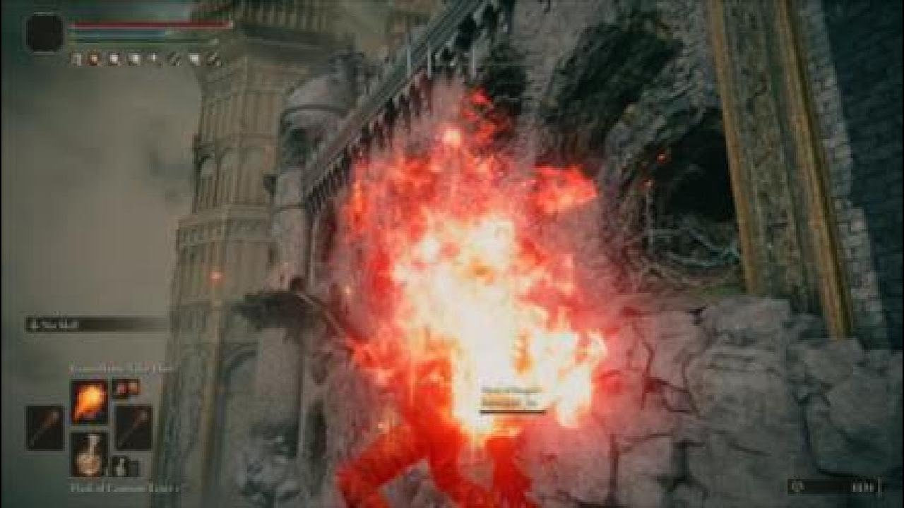 Faith build lvl 20 twink elden ring funny invasions! One shot fire machine!   #eldenringpvp
