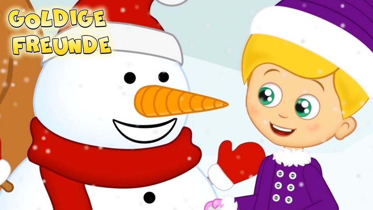 Der lustige Schneemann ❄️ | Winter Kinderlied | Sing mit dem Schneemann