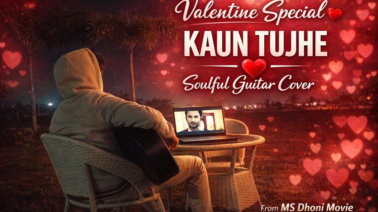 Kaun tujhe acoustic cover by ( singh with rakshit)