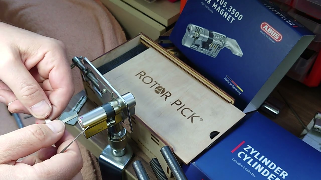 Abus Bravus 3500 magnet picking tools - Rotor pick
