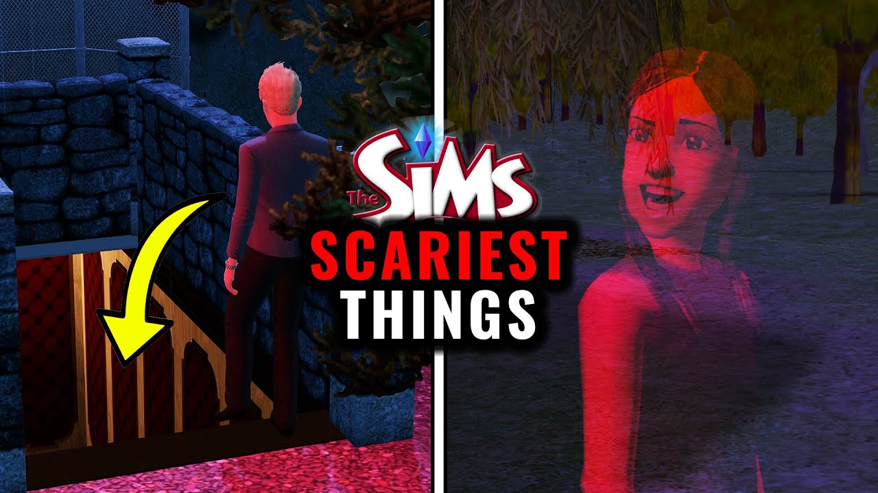 The SCARIEST Things in The Sims Series (Compilation)
