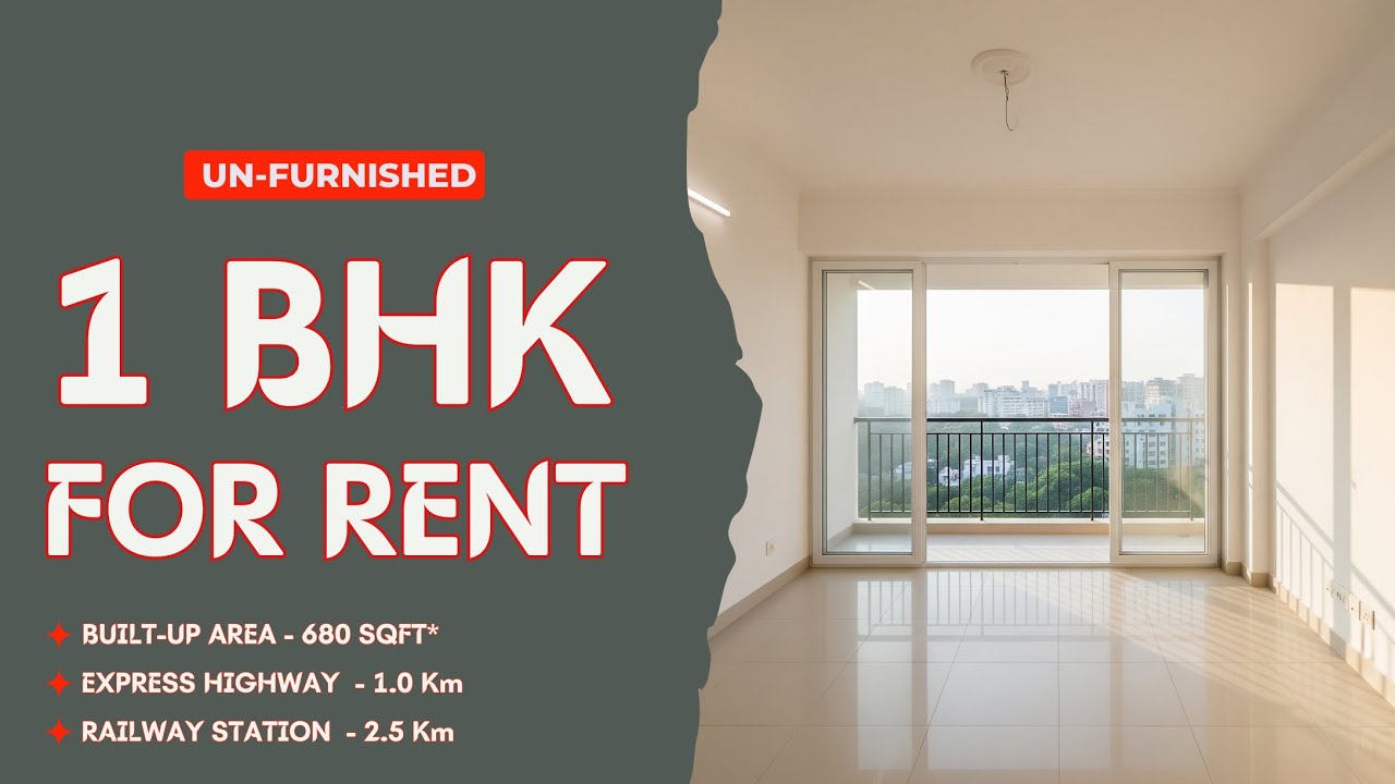 🏠1 BHK Flat for Rent in Thane West | Flat For Rent @ठाणे! #mumbairealestate, #thanerealestate, #home