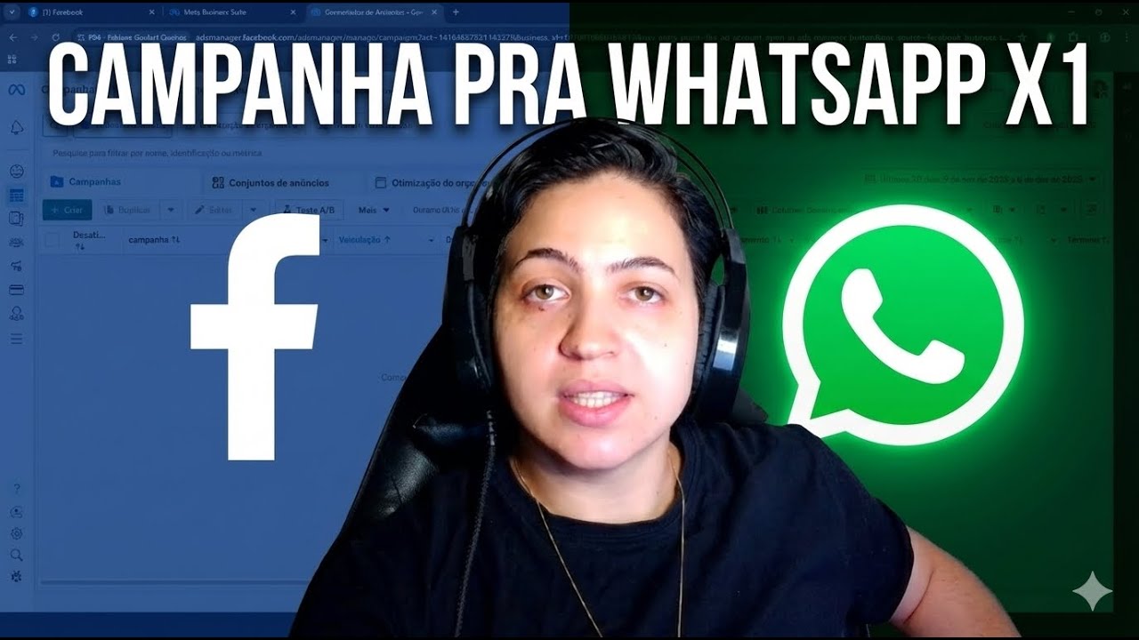 Facebook Ads para WhatsApp: Do Zero à Primeira Campanha (PLANILHA GRÁTIS)
