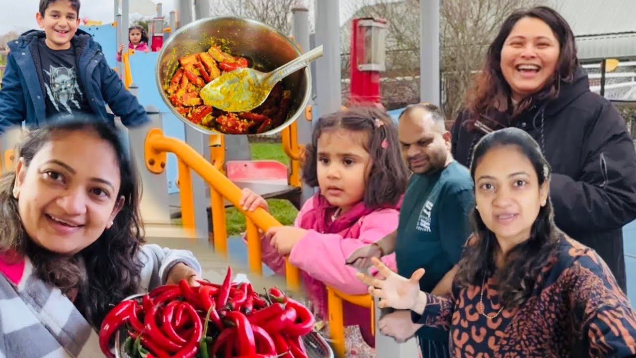 Girish ka reaction dekh k laga kya me ne kuch galat kar diya ? Mum special mirchi ka aachar banaya!