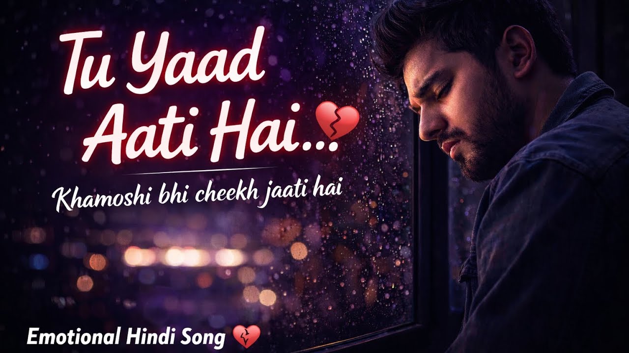Tu Yaad Aati Hai… | Emotional Sad Song | Khamoshi Bhi Cheekh Jaati Hai 💔