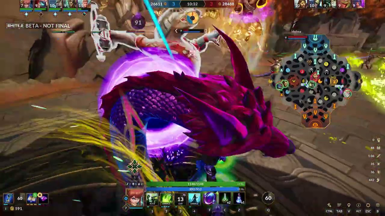 Smite 2 Anubis blaming me when he stole my role