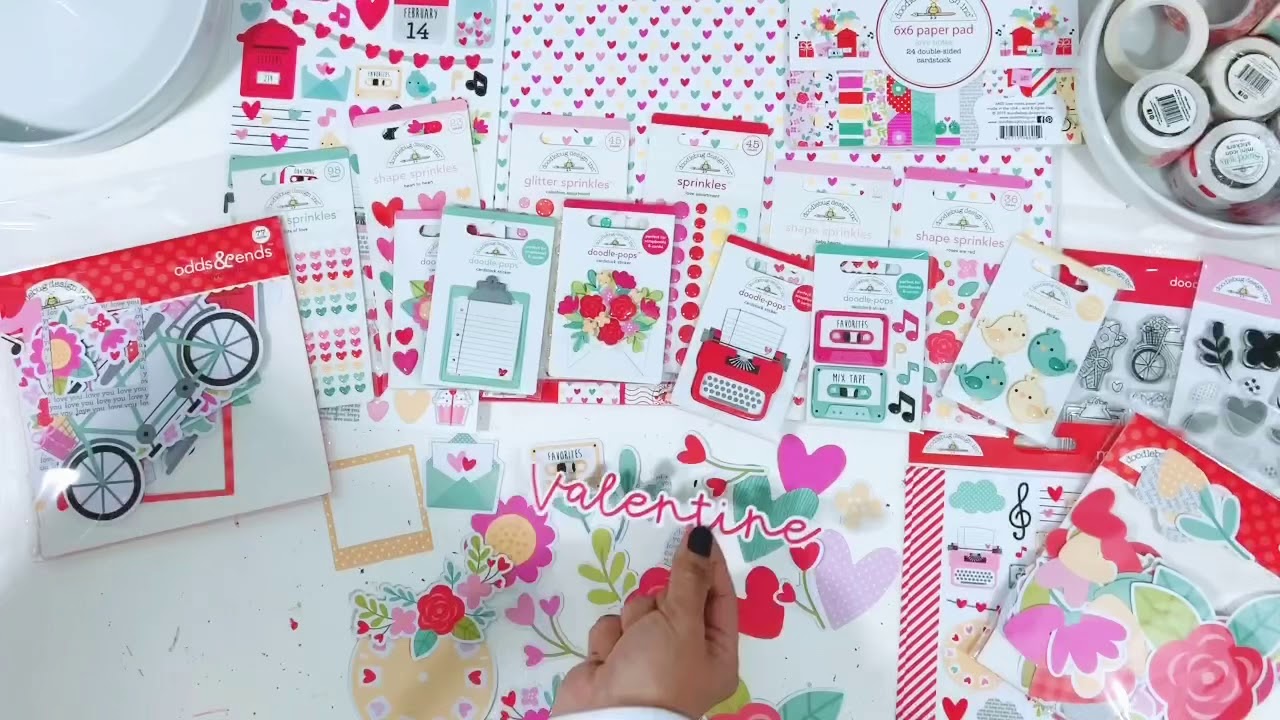 Take A Look At The New Love Notes Collection from Doodlebug Design
