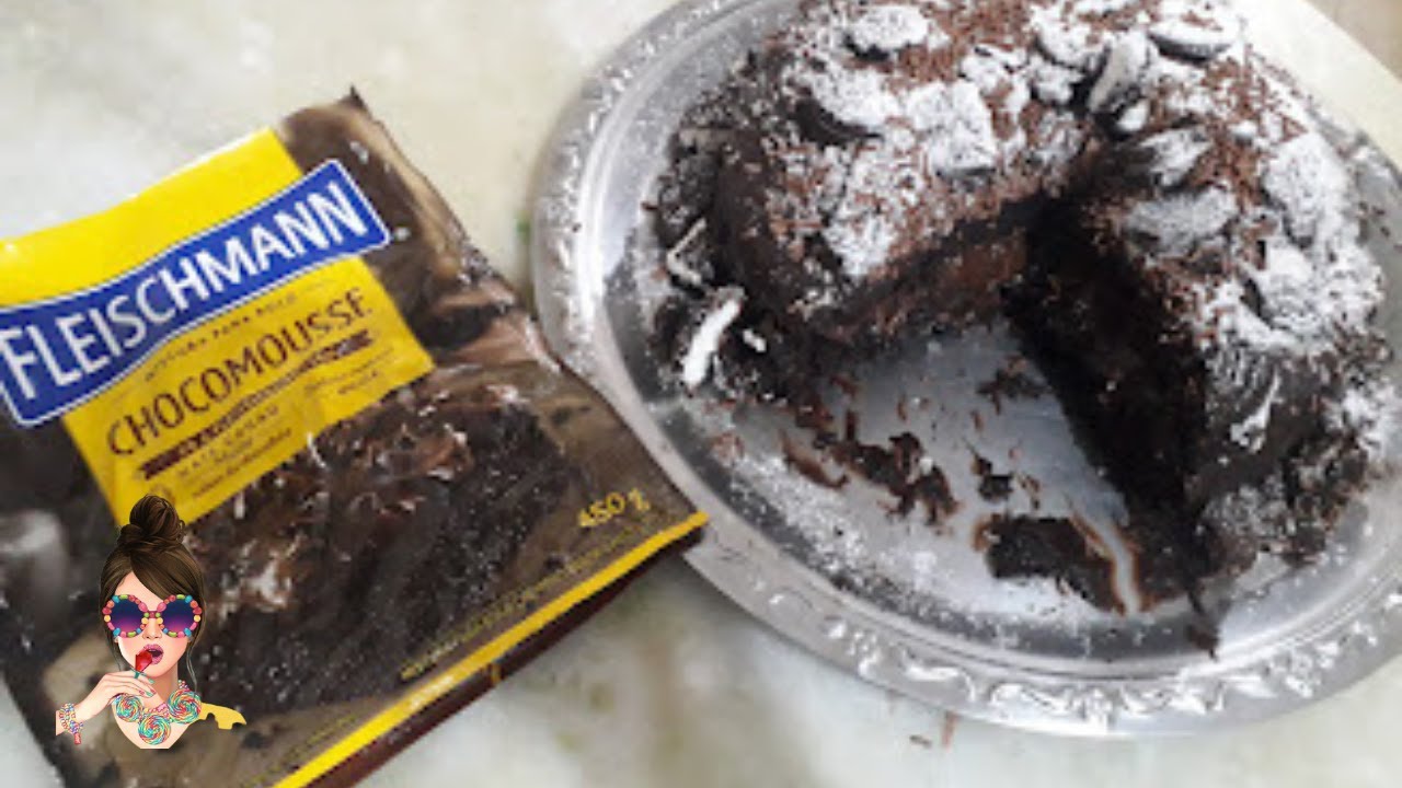Teste: Bolo chocomousse da Fleischmann @BlogdaFA