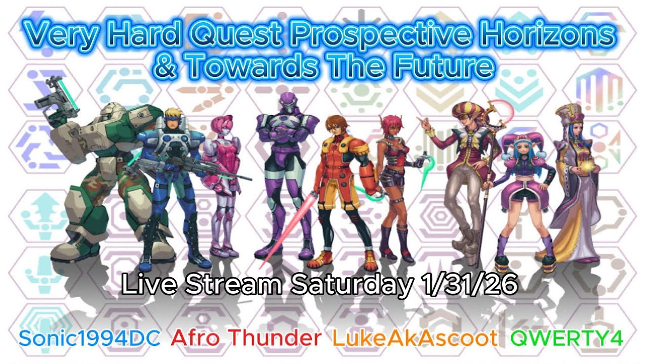 Phantasy Star Online Dreamcast Online Live Stream 1/31/26