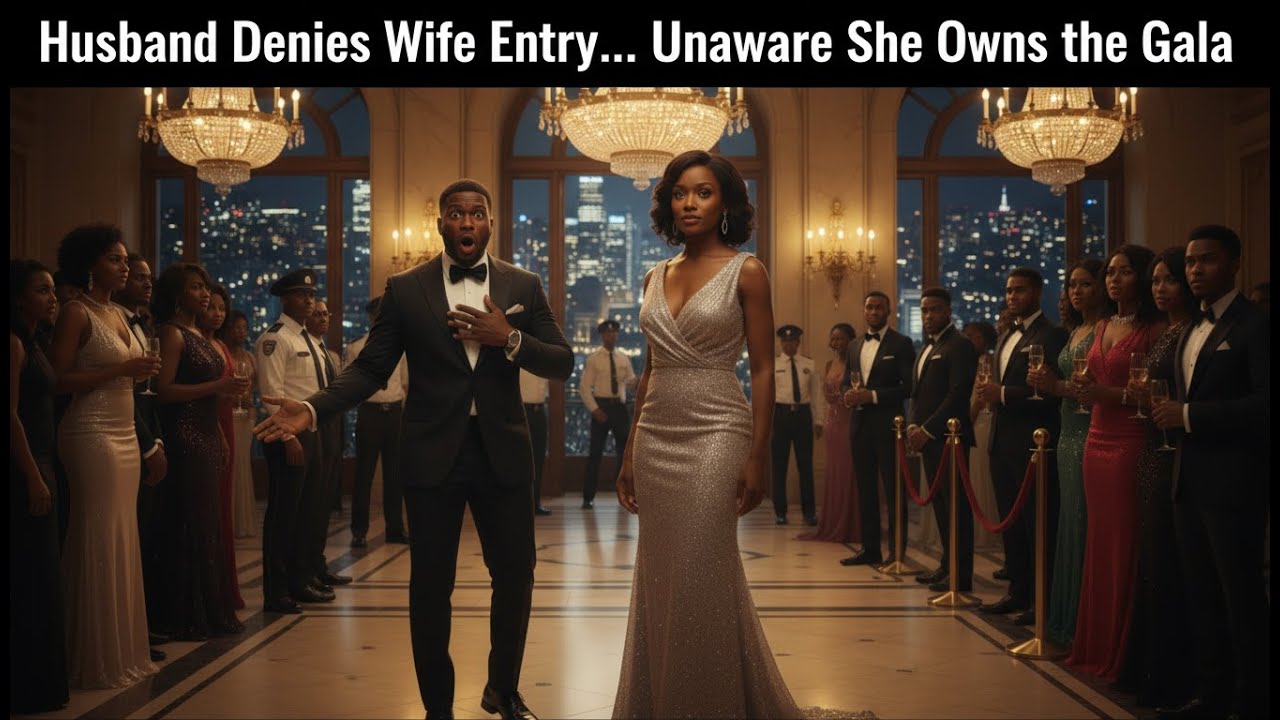 “Husband Denies Wife Entry, Unaware She Owns the Gala”