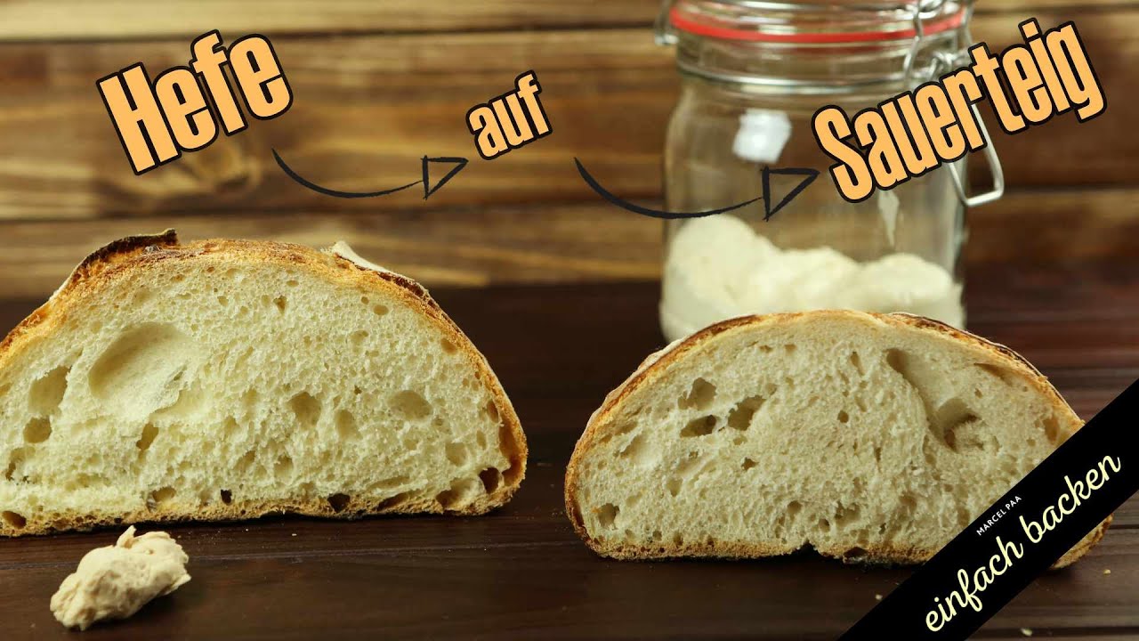 Hefeteig-Rezepte in Sauerteig-Rezepte umrechnen - so gehts!
