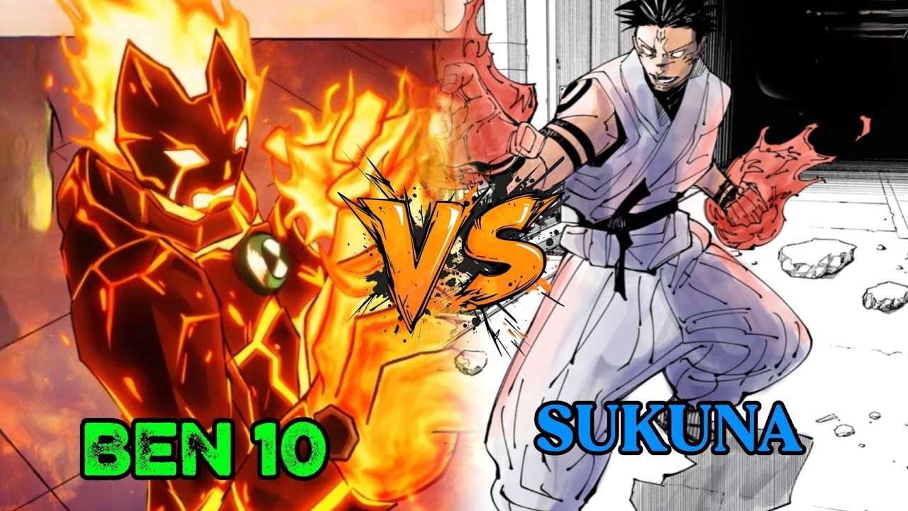 BEN 10 VS SUKUNA PELEA COMPLETA| FAN MANGA| JUJUTSU KAISEN VS BEN 10 
