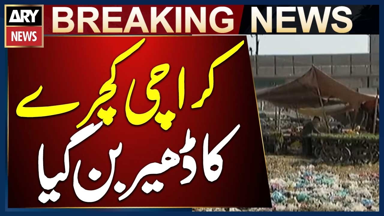 Karachi Citizens Troubled by Garbage Piles and Encroachments