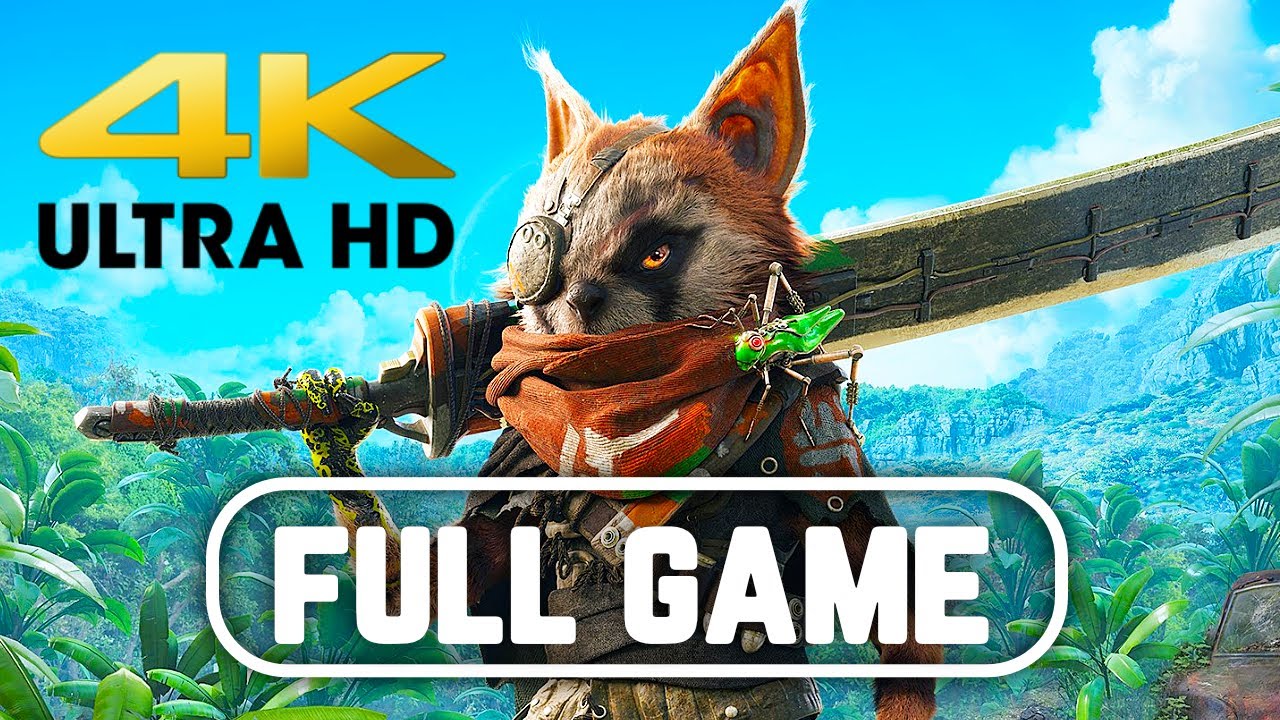BIOMUTANT Gameplay Walkthrough FULL GAME 4K 60FPS No Commentary