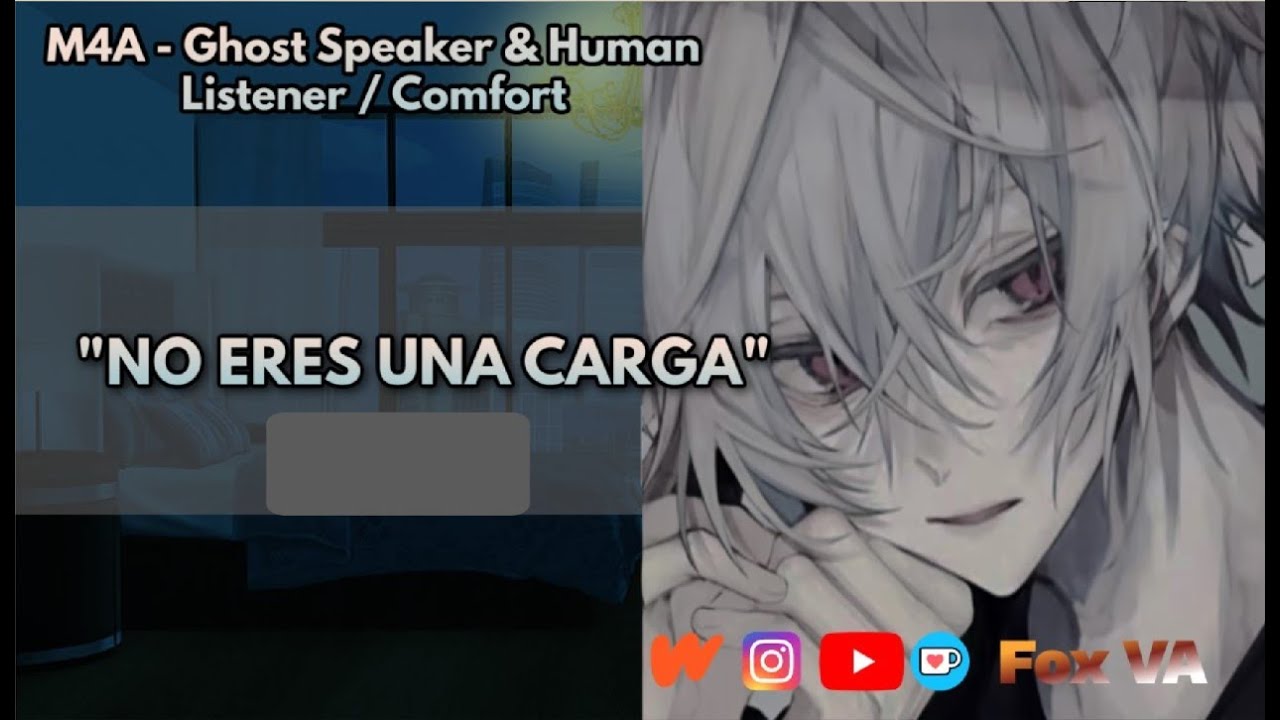 ASMR Roleplay // Tu COMPAÑERO de cuarto FANTASMA te CONSUELA después de un mal día [M4A] [Comfort]