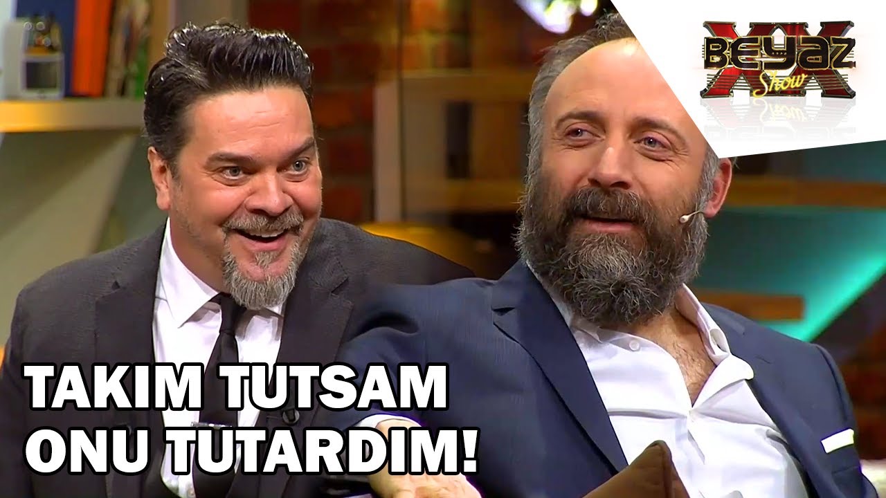 Beyaz, Halit Ergenç'in Takım Tutmasına Hayret Etti!  - Beyaz Show