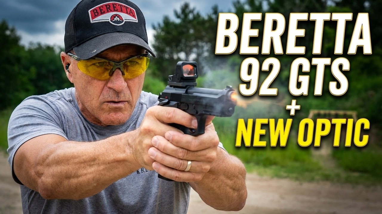 Beretta 92 GTS Centurion - Range Test with New Optic