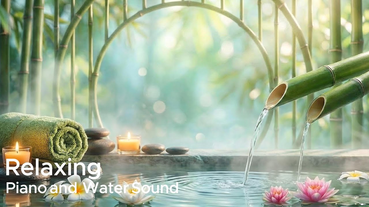 Nature’s Healing Piano | Soft Piano & Water Sounds for Deep Sleep and Relaxation