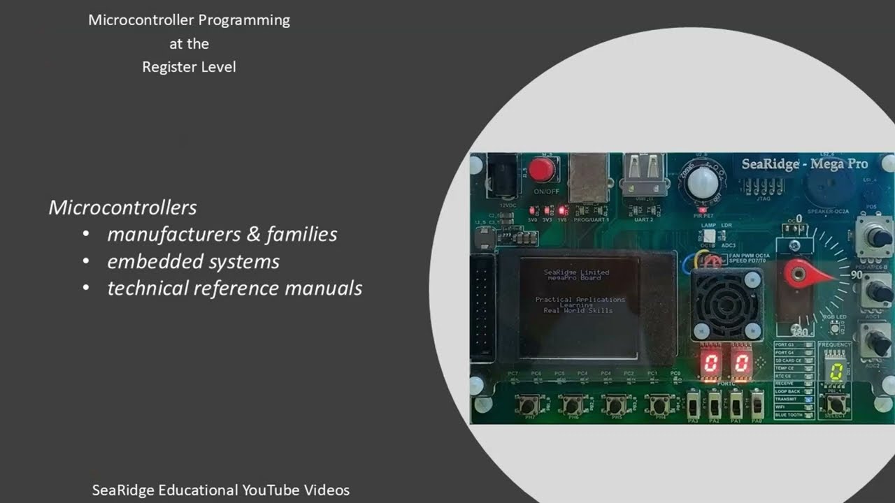 3 Microcontrollers, families, manufacturers and reference manuals
