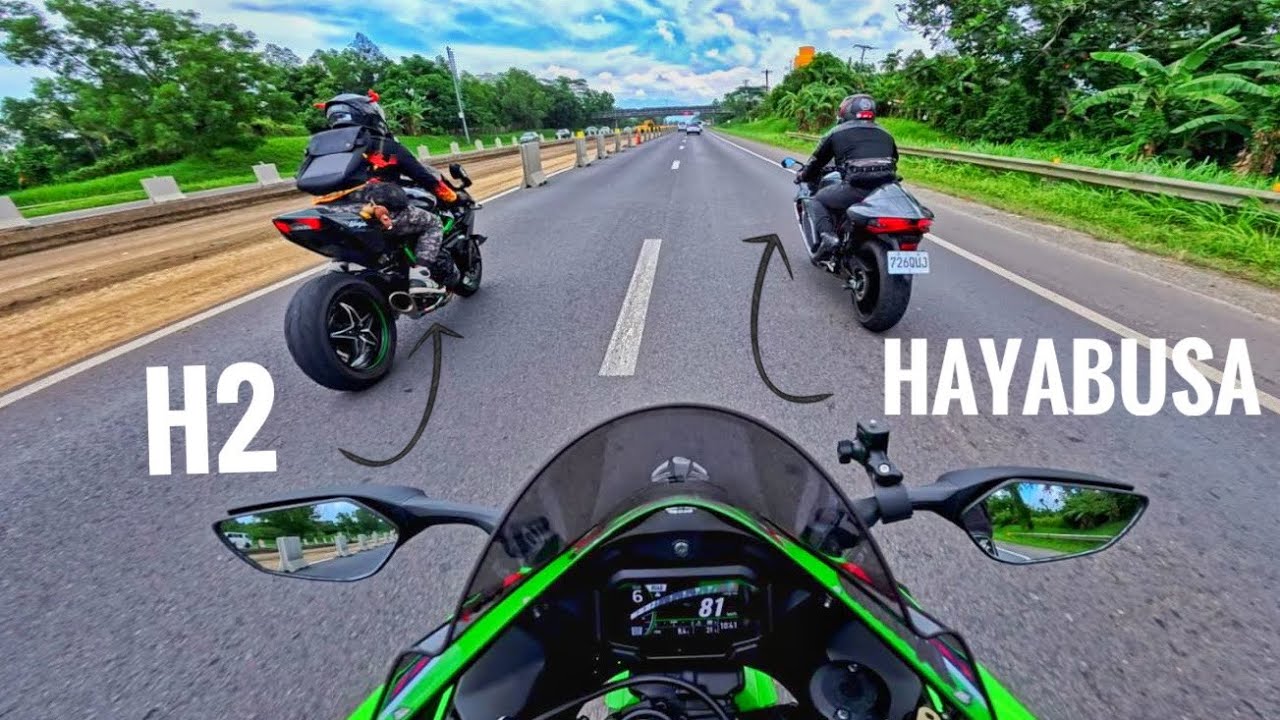 Makakahabol Kaya ZX10R Ko sa H2 at Hayabusa?