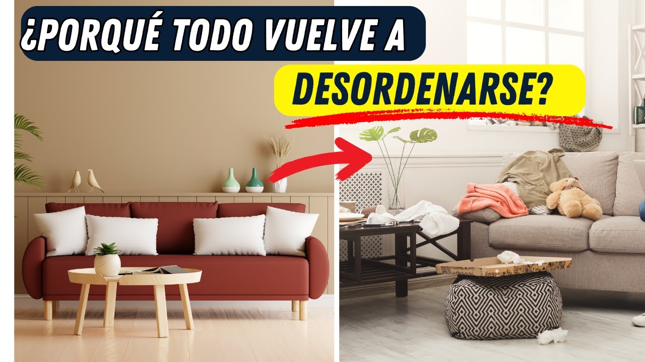 ❌ 9 ERRORES de ORGANIZACIÓN que ESTÁN DESORDENANDO tu HOGAR (y no lo notas)