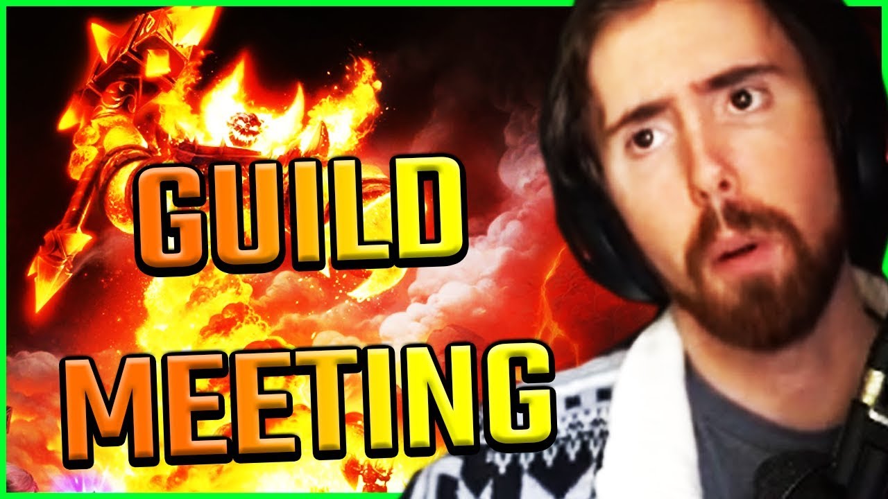 Asmongold's Huge Olympus Guild Meeting