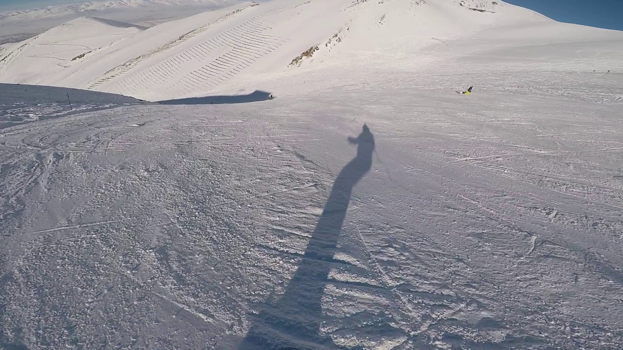 Speed Slope (%58) Paland&ouml;ken 1A ring #Ejder3200 m #Snowboarding #Erzurum #Turkey