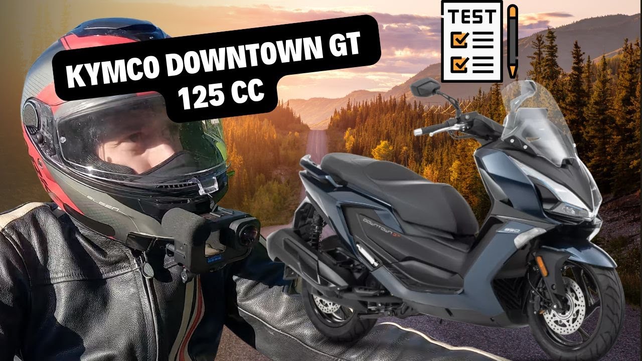 Test routier du Kymco Downtown 125cc GT | Avis, Points forts & Faiblesses
