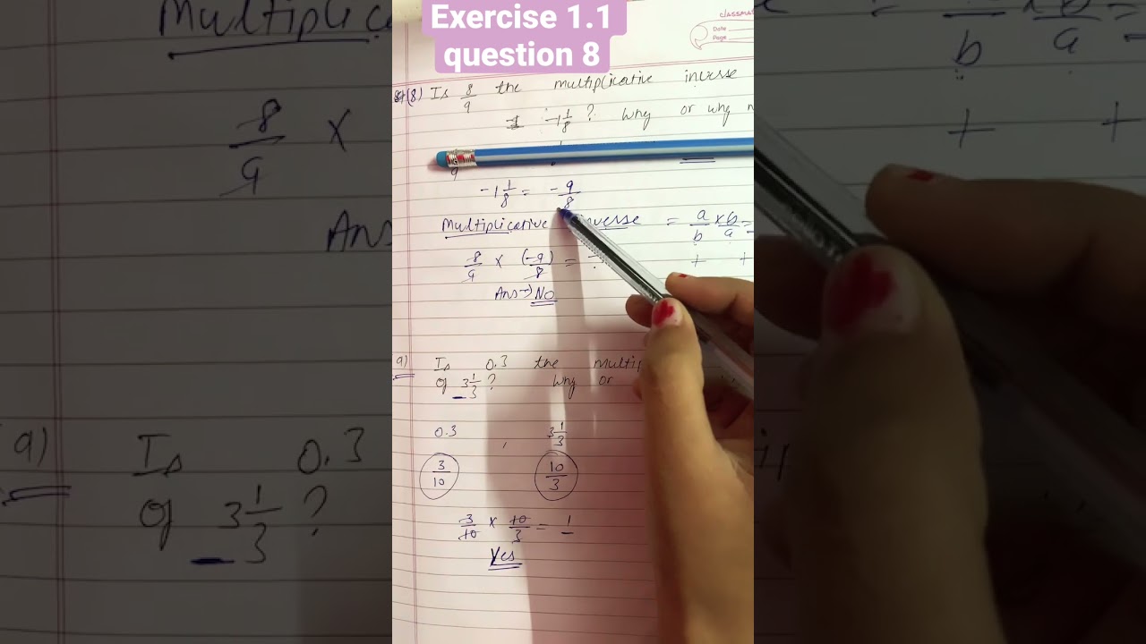 class 8 exercise 1.1 question number 8 | #class8maths #class8 #maths #class8mathematics