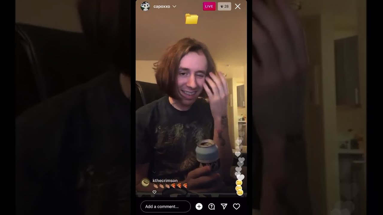 Capoxxo Previews New Music IG Live w/ Mayh3mp 3/25/22