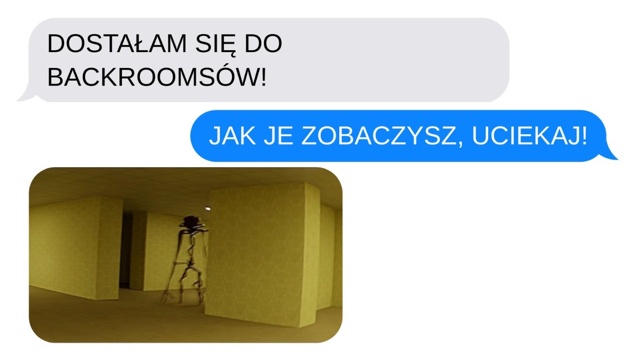 Dostała się do backroomsów 😨