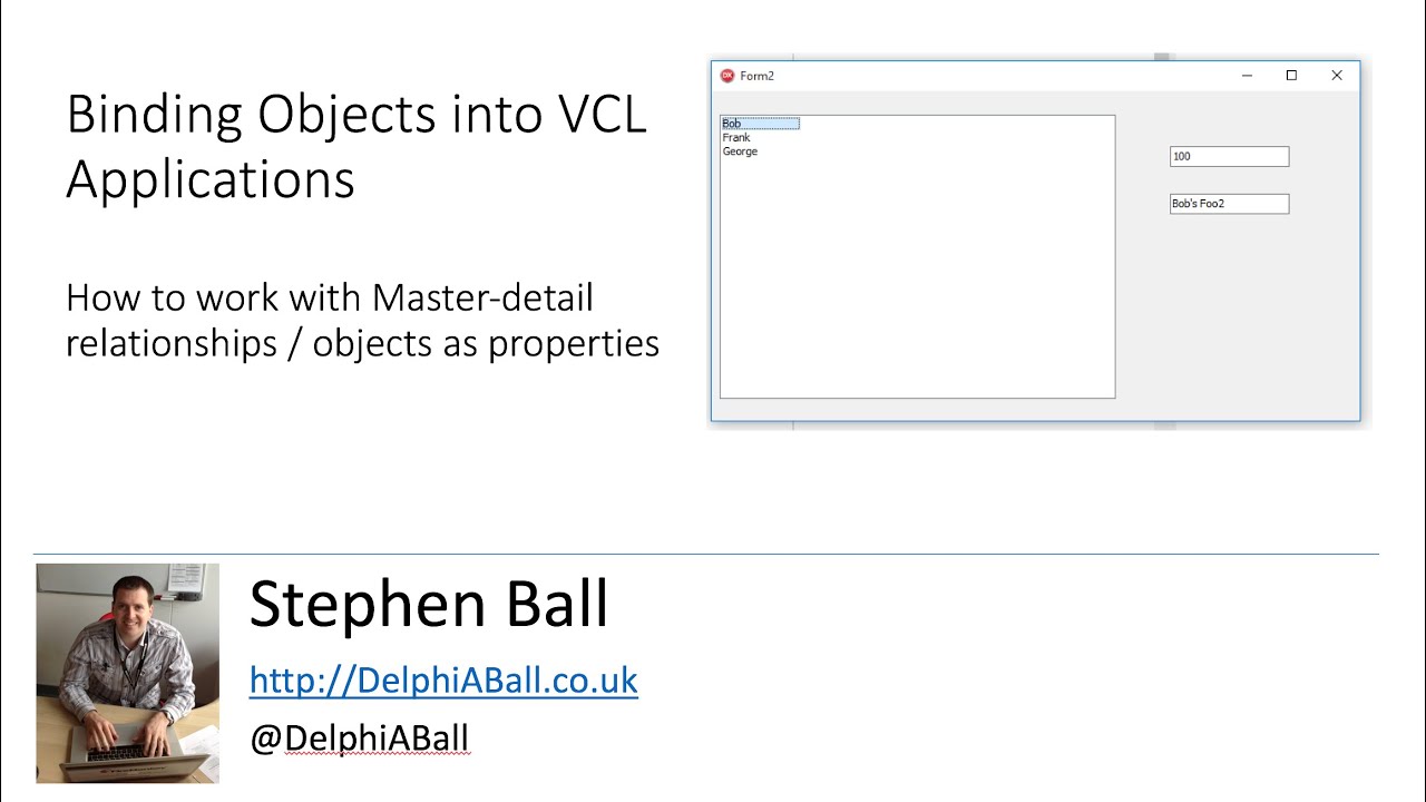 Visual Live Bindings and Master Detail relationships - Part 1