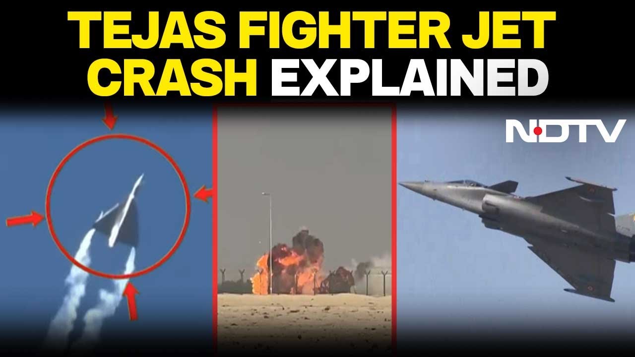NDTV 24x7 LIVE: IAF Tejas Fighter Jet Crashes at Dubai Airshow 2025 | Indian Fighter Jet Crash