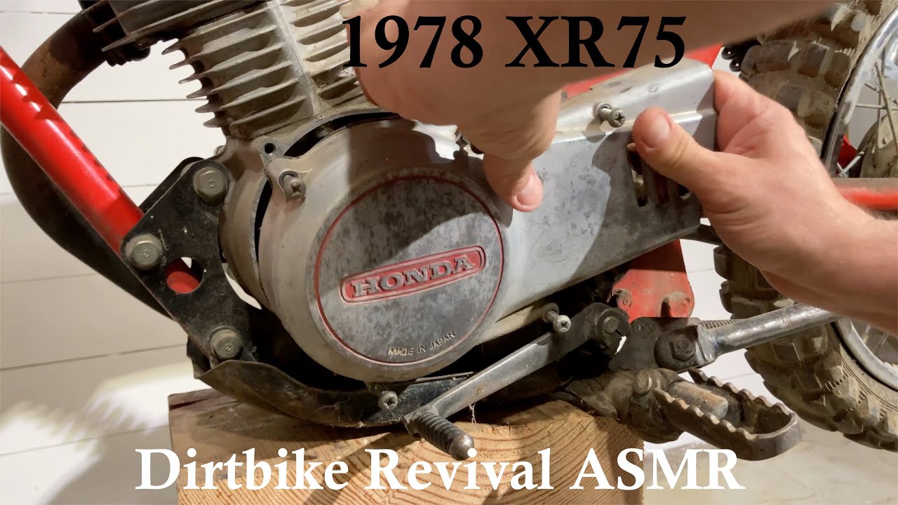 Vintage Honda XR75 Dirt Bike Revival Part 2 ASMR