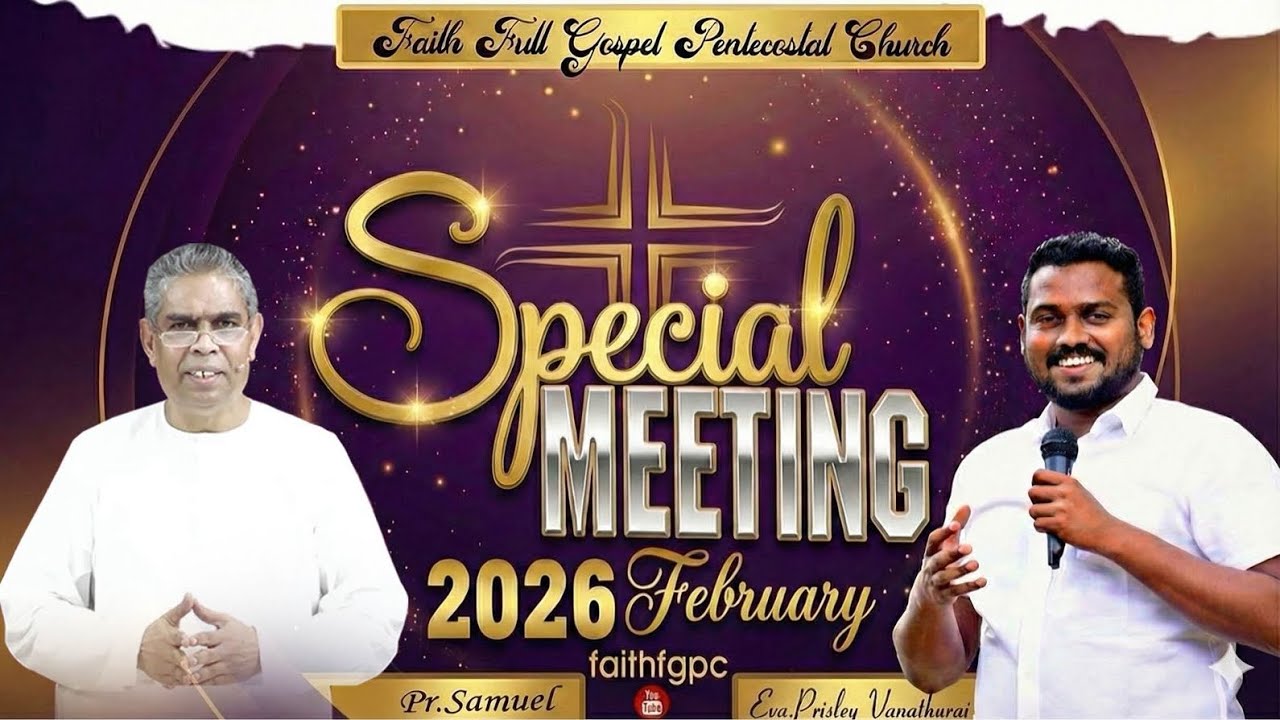 🔴 நன்மை தீமை 🔥| Day - 6(Evening) |  Special Meeting | Eva.Prisley Vanathuraj | Faith FGPC chennai