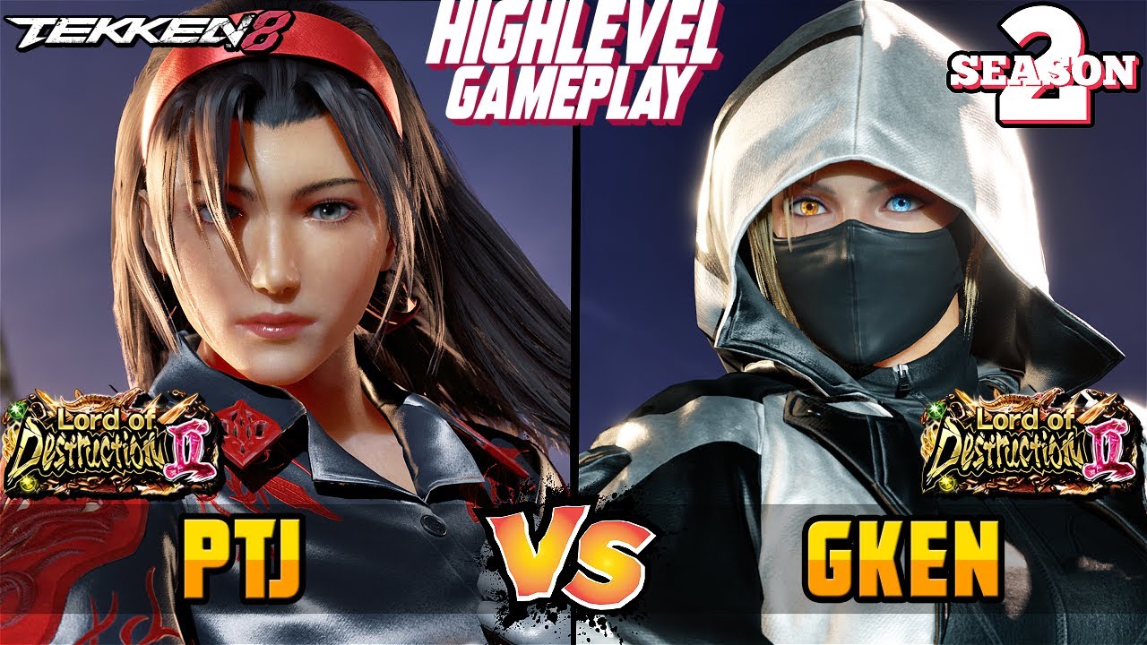 Tekken 8 – PTJ (Jun Kazama) vs GKEN (Lidia) – T8 High Level Gameplay!
