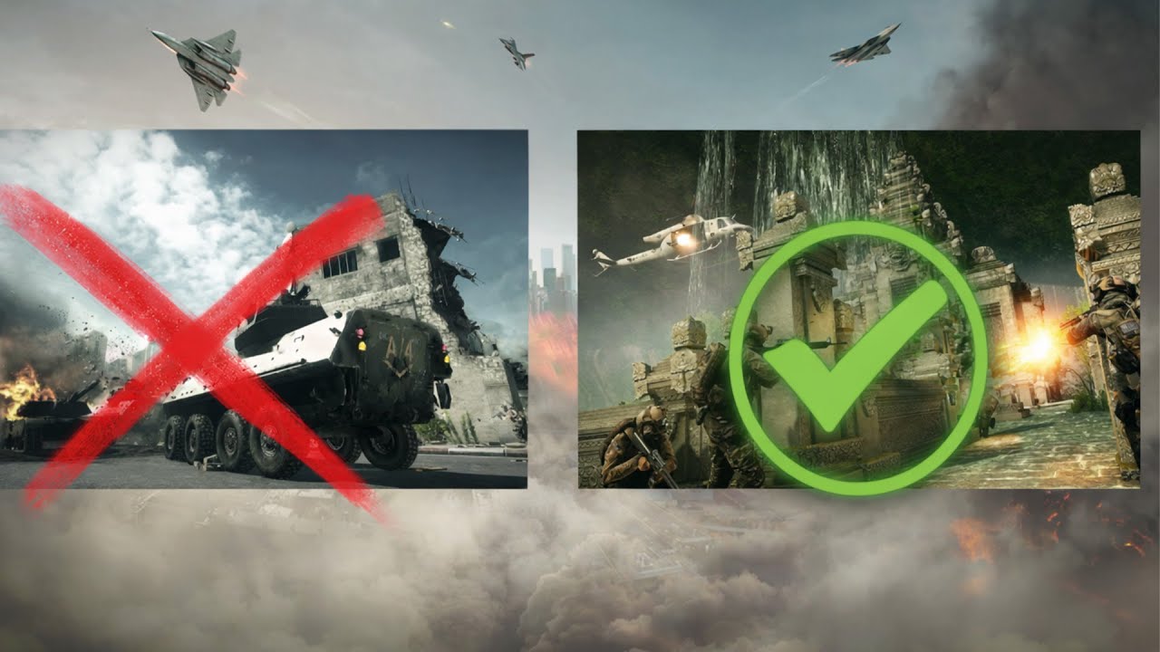 Переработанные для Battlefield 6 карты полей сражений прошлых лет и современности