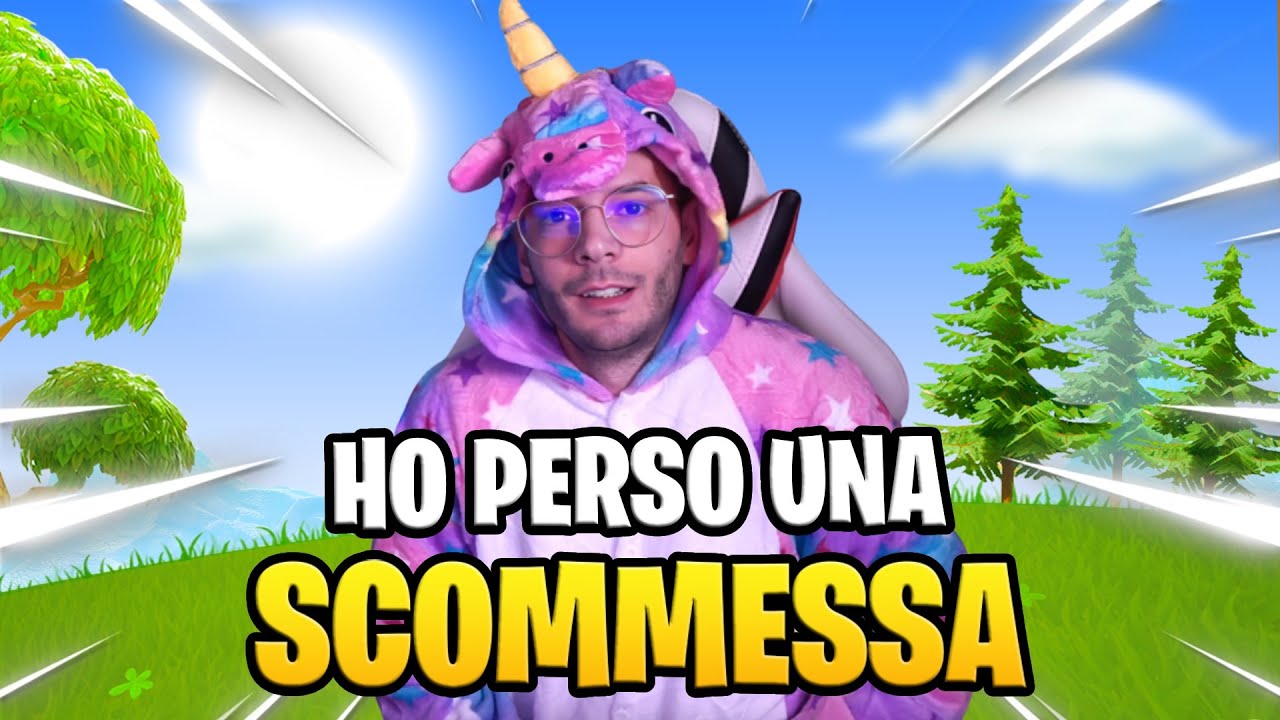 Ho PERSO una SCOMMESSA..Smi Unicorno Su FortniteITA  #fortnite #fortniteita