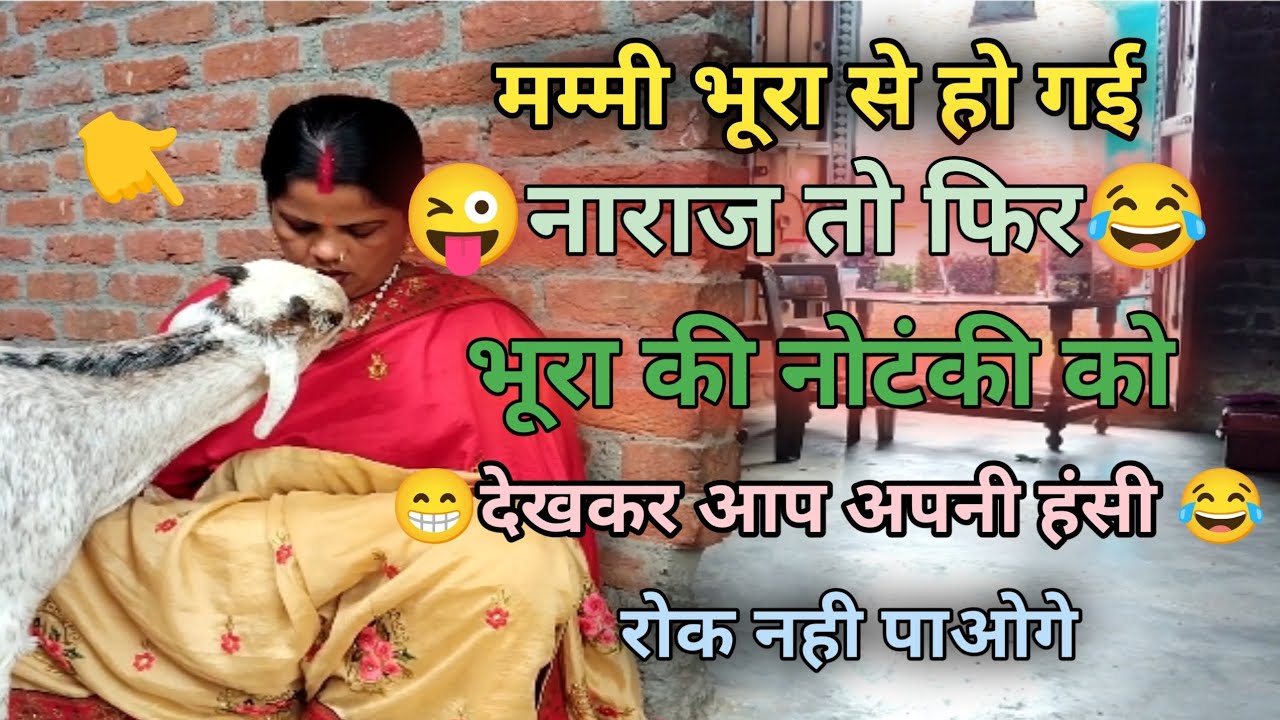 मम्मी भूरा से हो गई नाराज तो फिर भूरा की नोटंकी को देखकर आप अपनी हसी रोक नही पाओगे.. 🤣😂