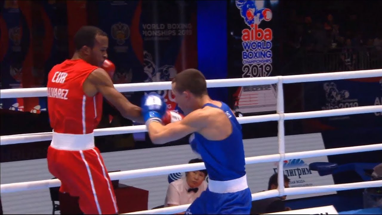 Semifinals (57kg) ALVAREZ ESTRADA Lazaro Jorge (CUB) vs McGRAIL Peter (ENG) World Ekaterinburg 2019