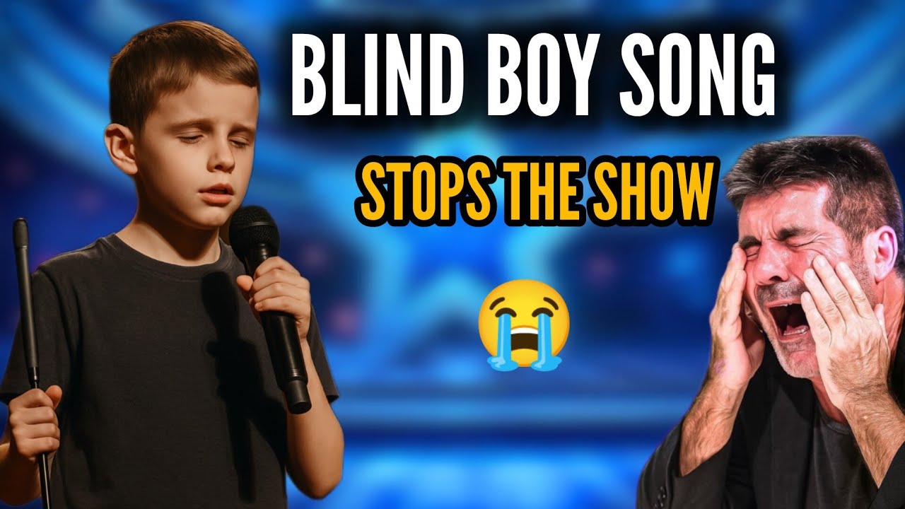 10-Year-Old Blind Boy Breaks Down Singing to Jesus&mdash;AGT Audience in Tears #agt #singing 