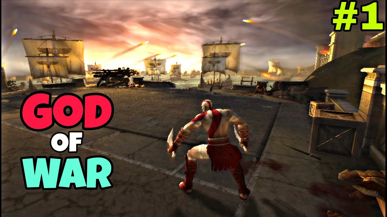 Thousands of Persian Army vs Kratos in God of War Chains of Olympus 
