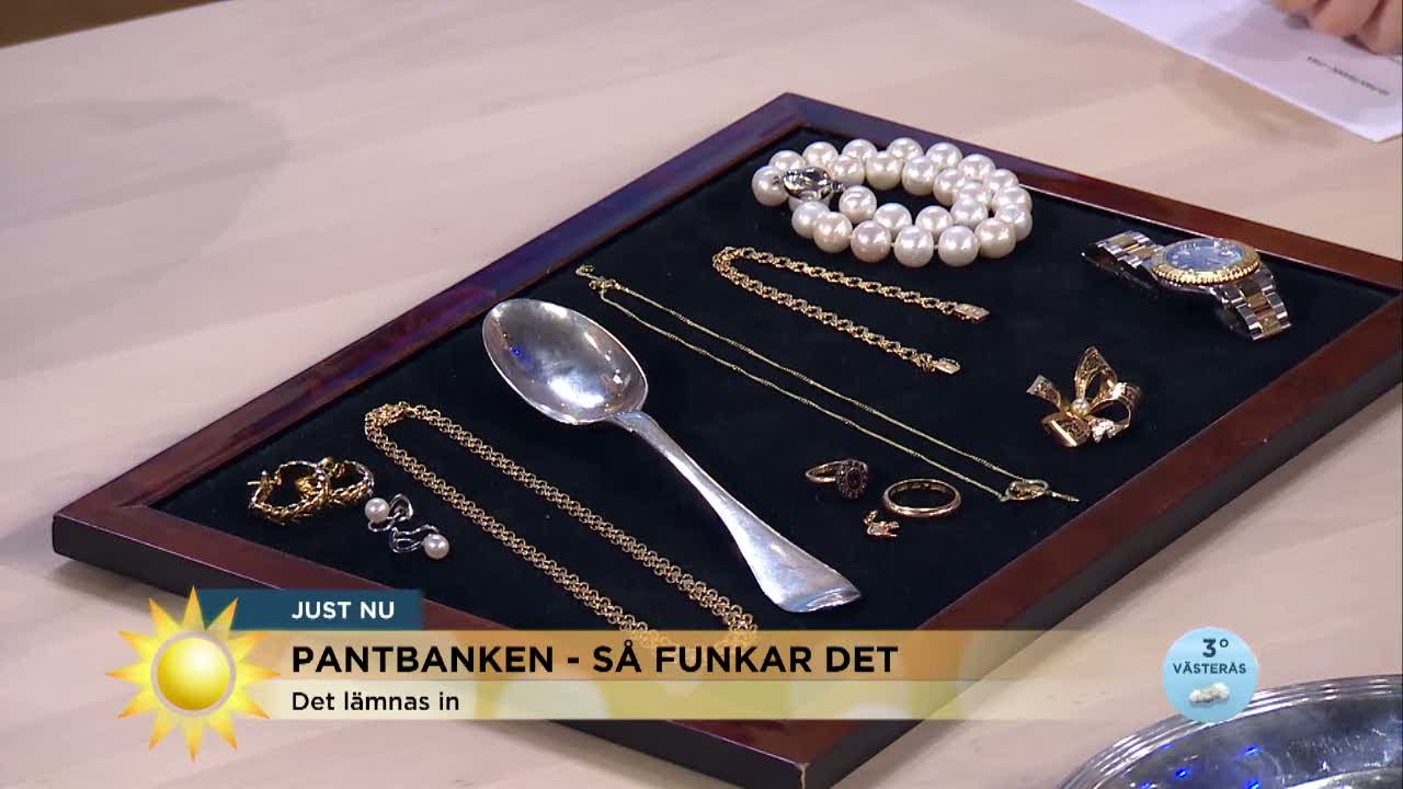 Pantbanken - så funkar det - Nyhetsmorgon (TV4)