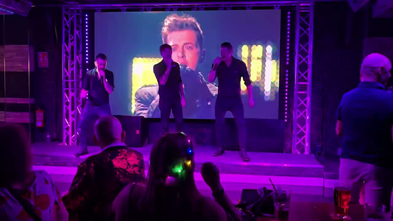 Benidorm's Westlife Tribute, What About Now