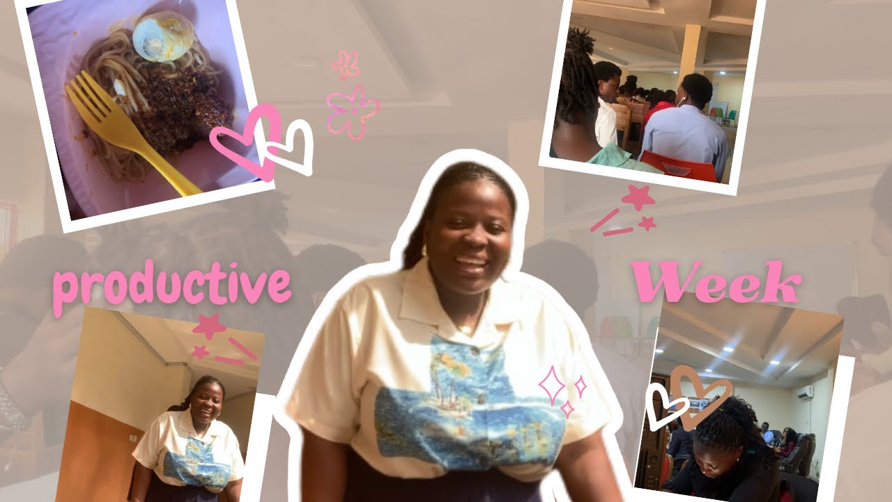 A Productive Week in My Life as a Private University Student in Nigeria 🇳🇬
